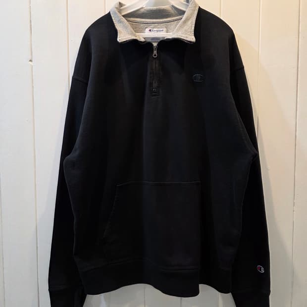 Champion [챔피온] 기모 넥카라 반집업