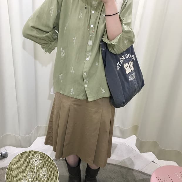 matcha mori blouse