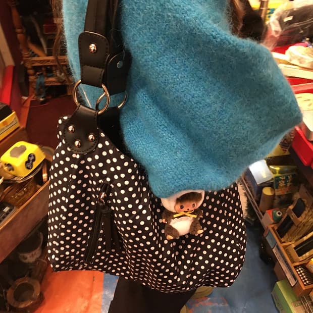 mori dot shoulder bag