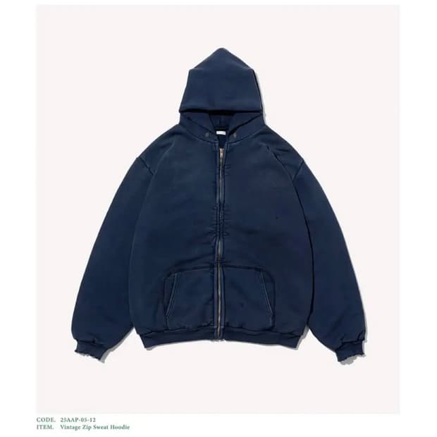 아프레쎄 빈티지 후드집업(4)