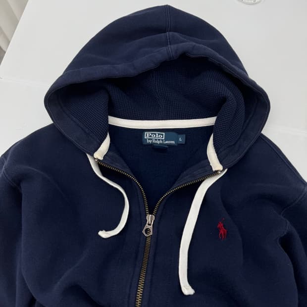 폴로 후드집업 