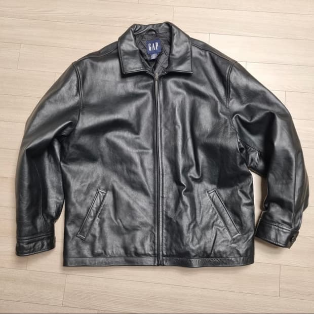 90‘s 올드 갭 싱글 라이더 자켓 xl