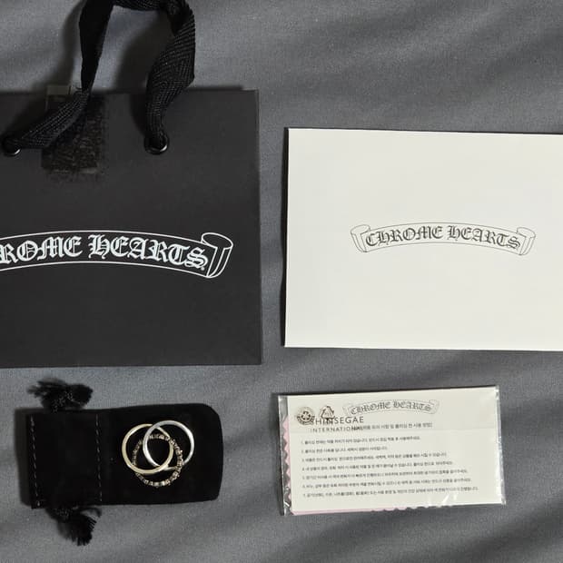 크롬하츠 타이니 트리플 밴드링 S