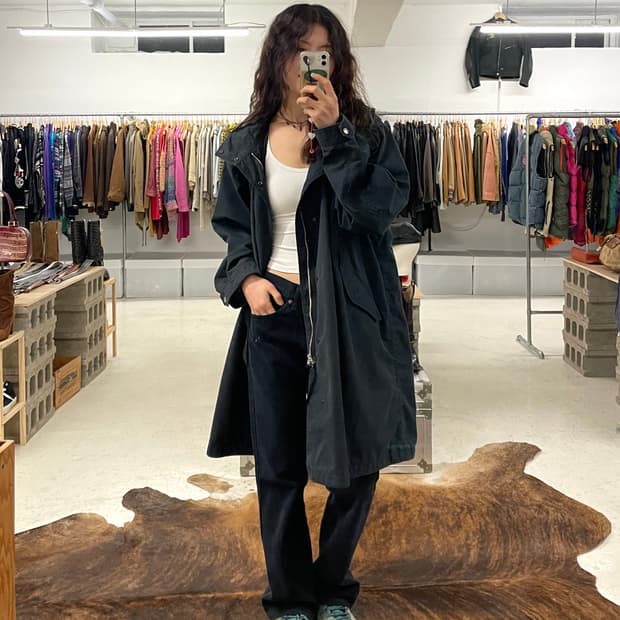 BAPE planet of the apes fishtail parka