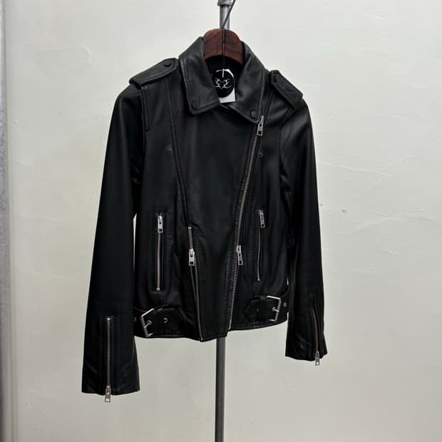 빈티지 가죽 자켓