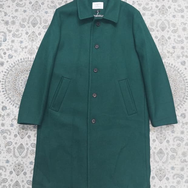 (새상품) LOFI 로파이 그린색 코트XL