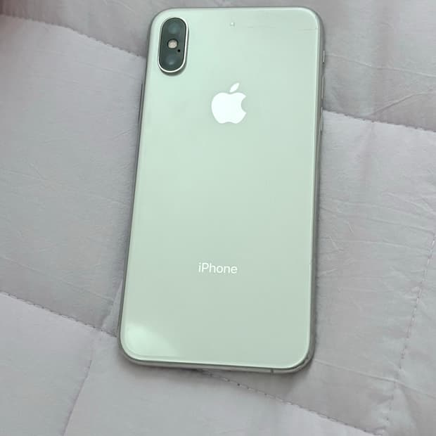 아이폰XS 실버 256GB 화이트 공기계