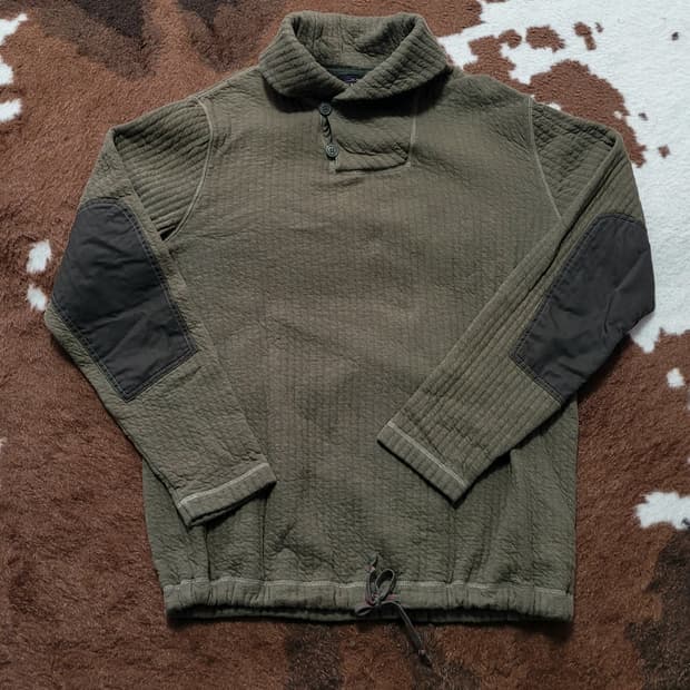 RRL 남성용 진카키 색상 상의(XL)