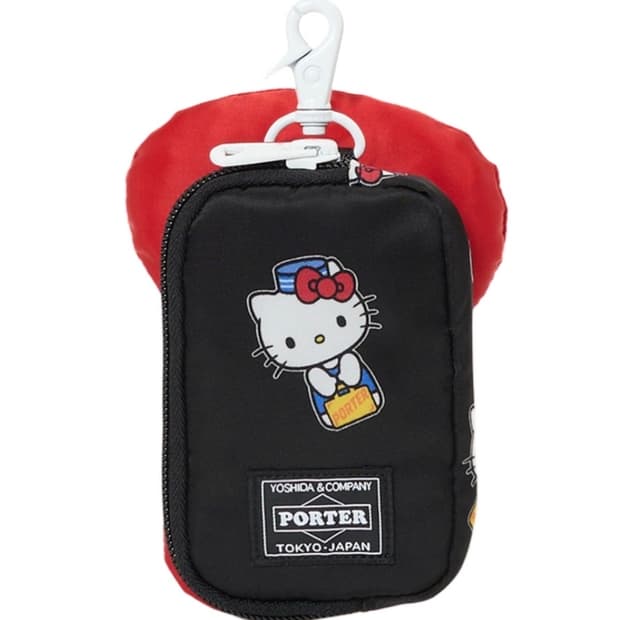 요시다 포터 헬로키티 멀티 파우치 (미개봉 새상품)