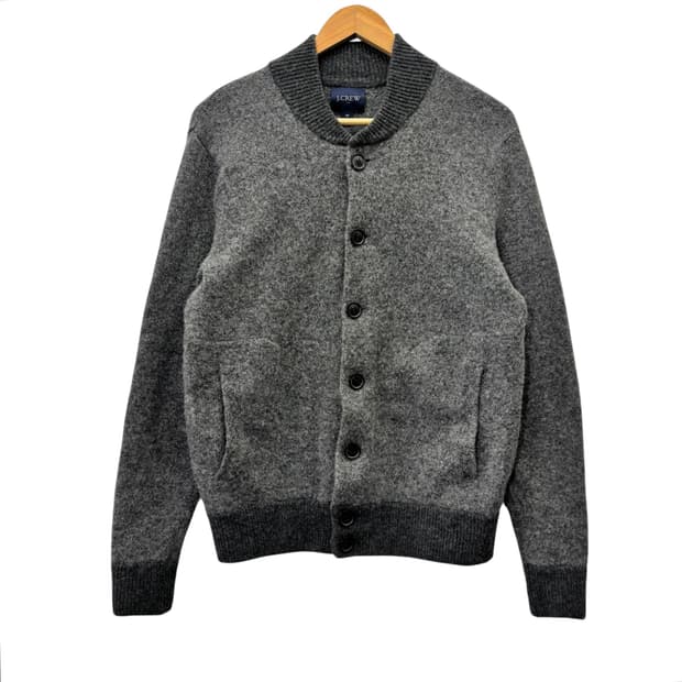 제이크루 그레이 가디건