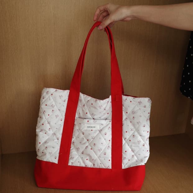 드라이로즈 버니에코백