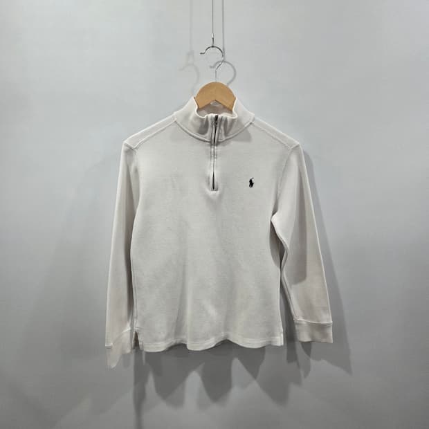 폴로랄프로렌 키즈 코튼 풀오버 하프집업 M/10/12 
