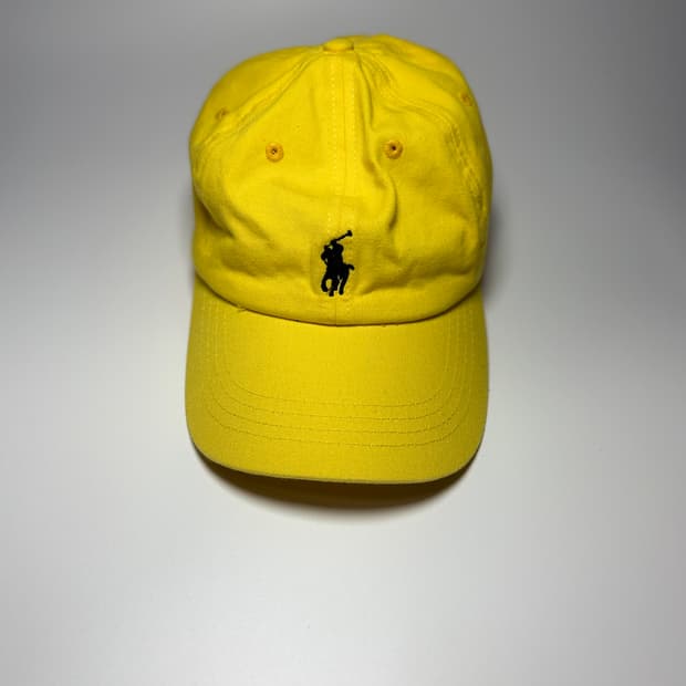 폴로 랄프로렌 옐로우 볼캡