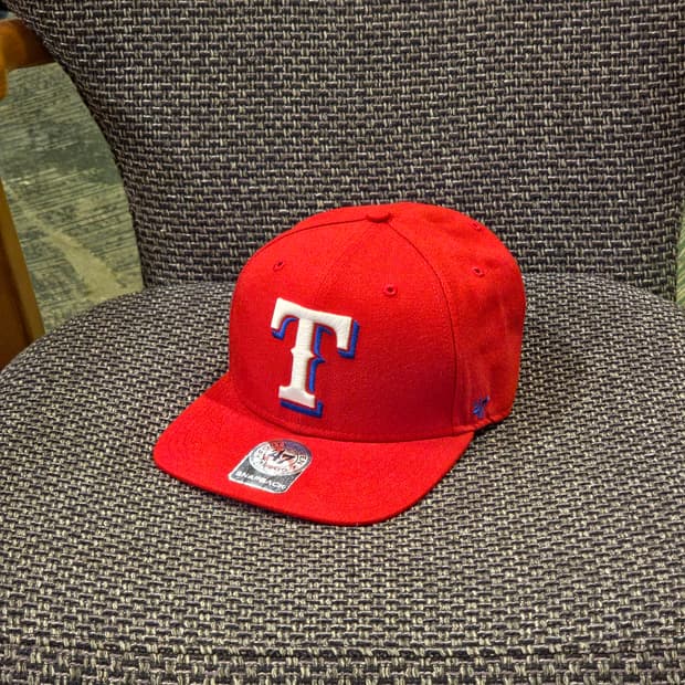 47브랜드 텍사스 레인저스 레드 스냅백