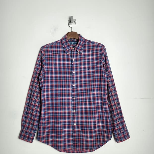 S 폴로 랄프로렌 체크셔츠