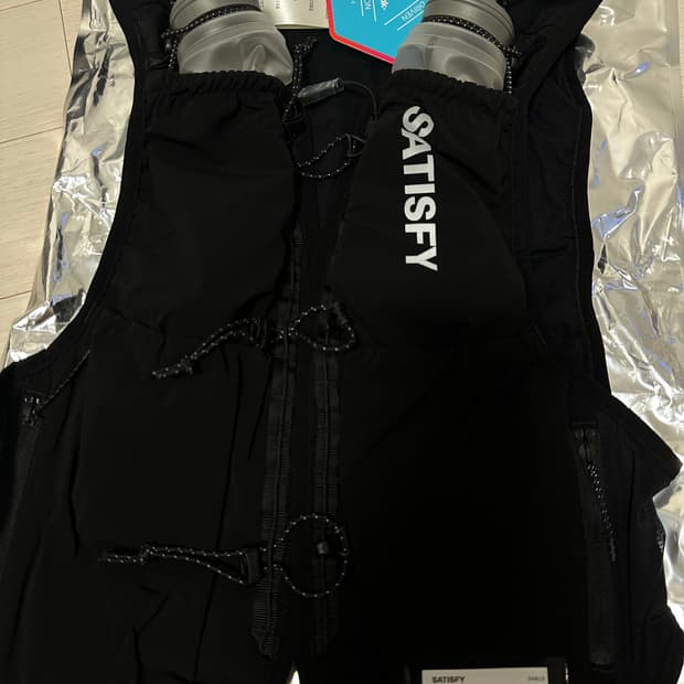 새티스파이 저스티스 코듀라 5L 하이드레이션 베스트 블랙