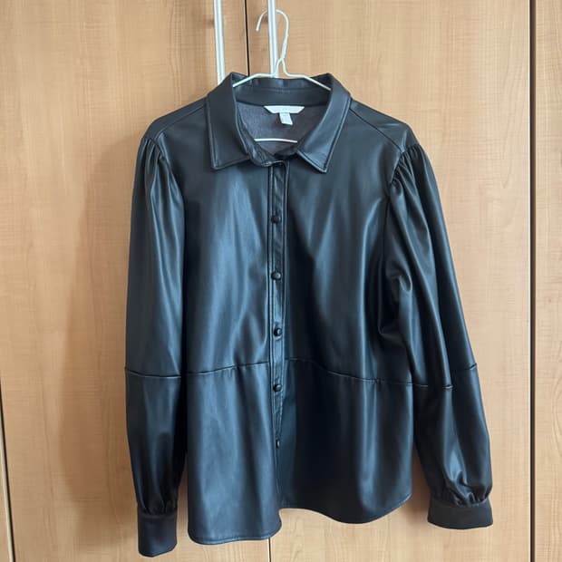 h&m 에이치앤엠 레더블라우스