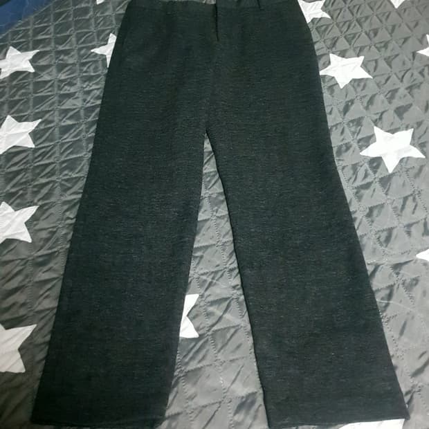 다니엘크레뮤 스판 울혼방 기모 슬랙스 팬츠 다크그레이 (33)