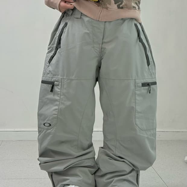 오클리 그레이 스키 팬츠