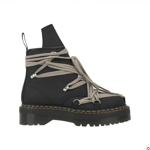 닥터마틴 x 릭오웬스 1460 쿼드 솔 메가 레이스 부츠 260