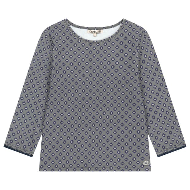 플라워 카프리 슬리브 그레이 1사이즈