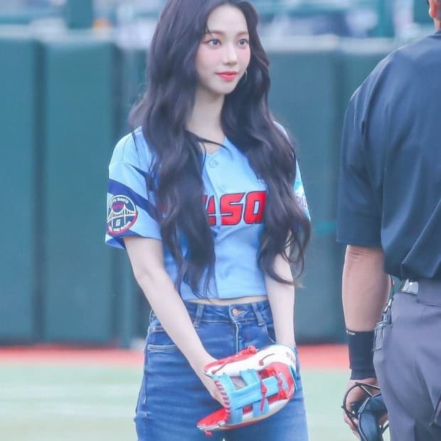 롯데자이언츠 카리나 크러시 바다유니폼 XL