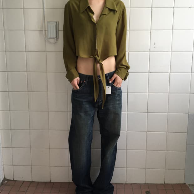Unbalanced shirt