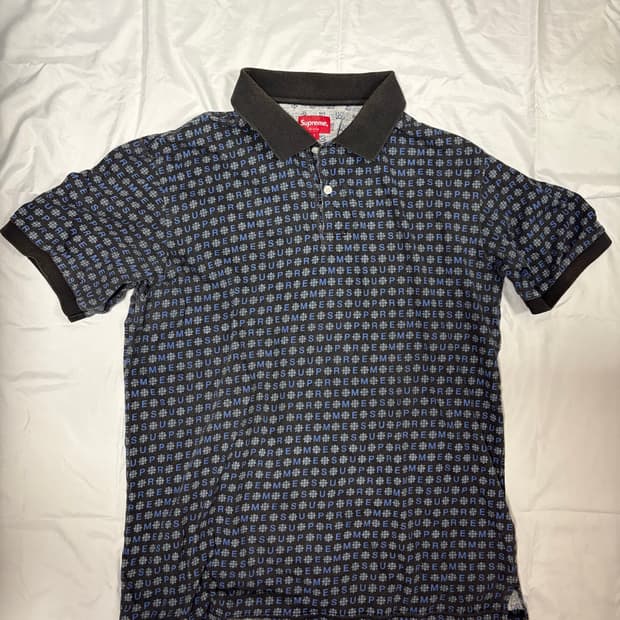 supreme 슈프림 폴로 티셔츠 19SS