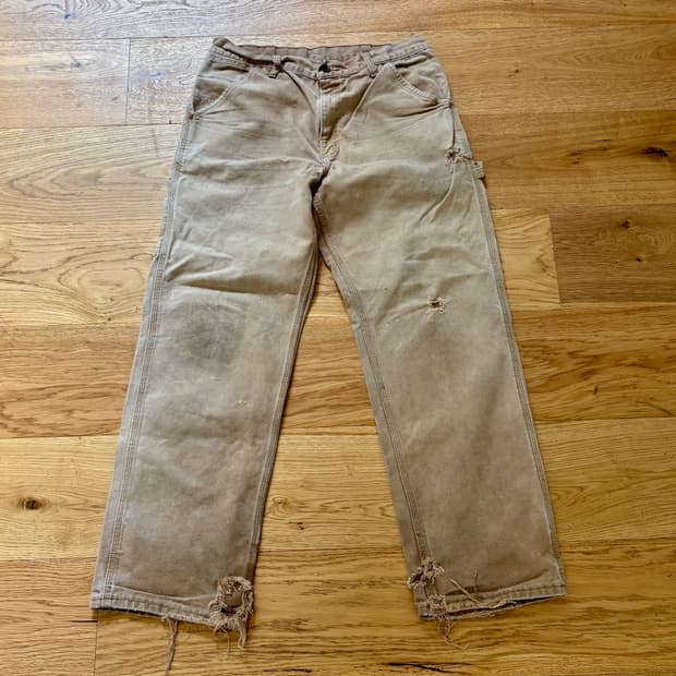 90s 칼하트 더블니 팬츠