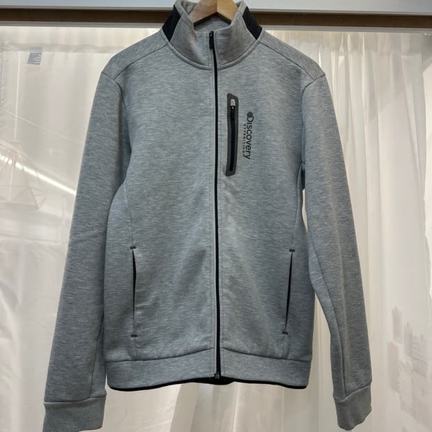 디스커버리 남성 트레이닝 집업 자켓