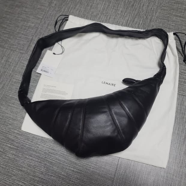 르메르 크루아상 다크초콜릿 미디움 숄더백 크로스백