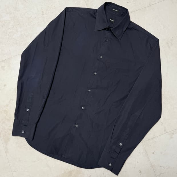 JIL SANDER Navy Dress shirts
