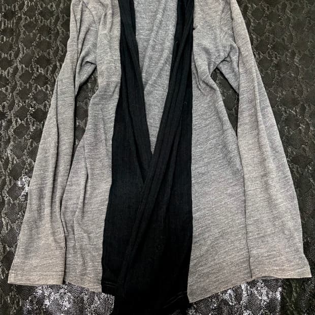 “Custom culture” 00’s Design Black Drape