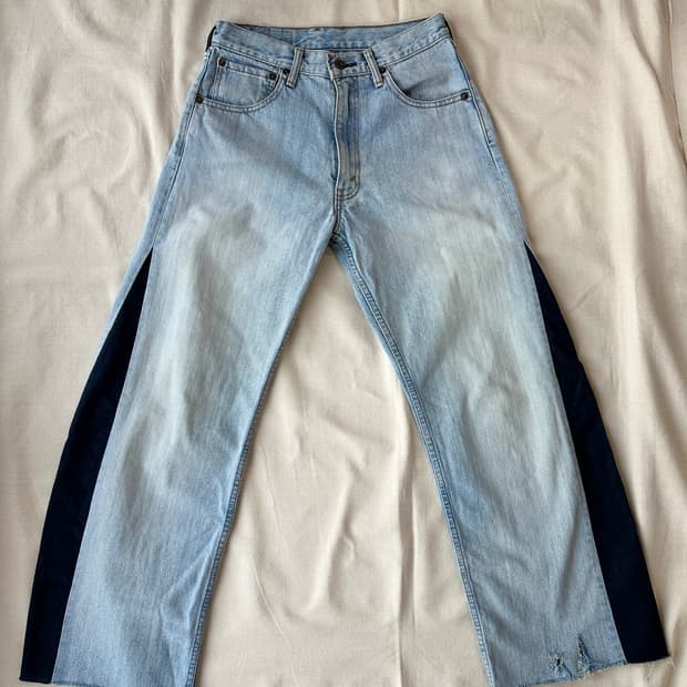 리바이스 503 사이드 패널 플레어 데님팬츠 30 made in Japa