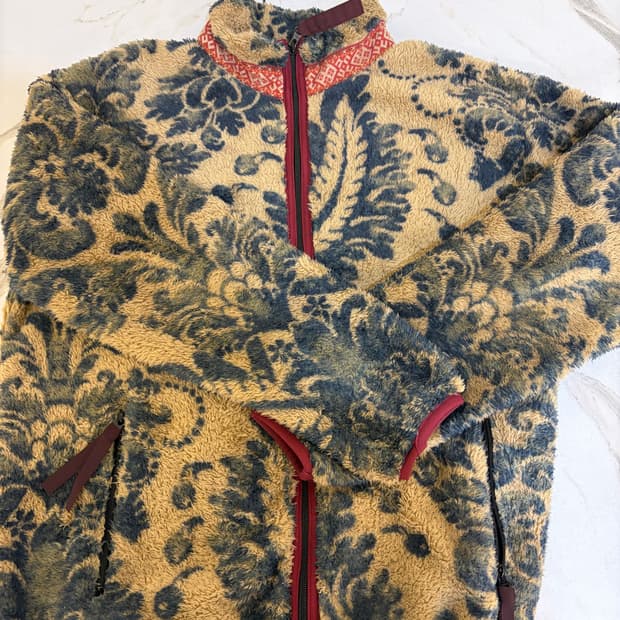 오늘만할인 급처 [2/L] kapital  캐피탈 다마스크 후리스