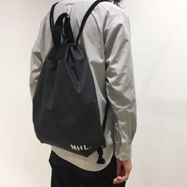 MHL 마가렛호웰 타이프라이터 백팩 짐색