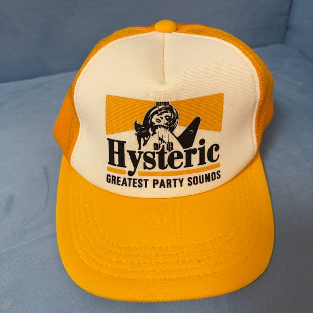 히스테릭 글래머 기타 걸 메쉬 캡