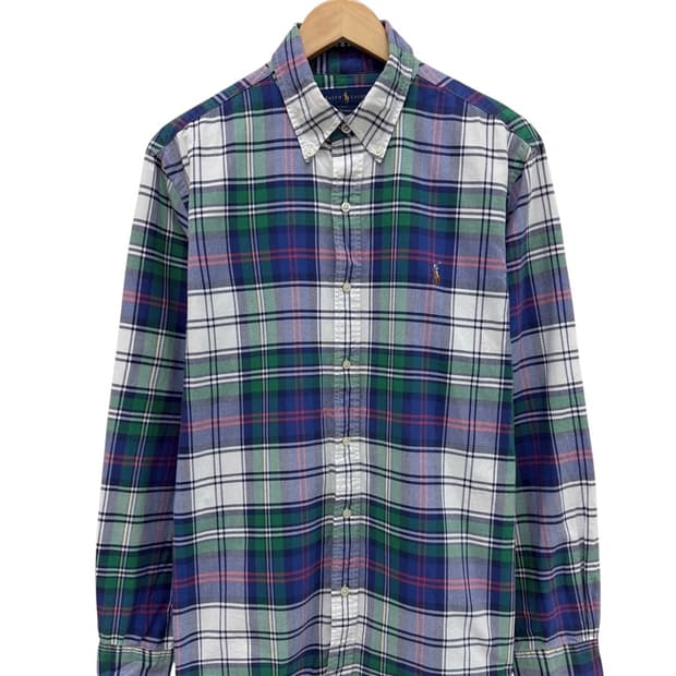 폴로 체크셔츠 (L) 