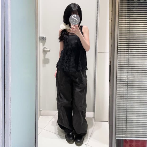 Snidel lace vintage sleeveless 슬리브리스