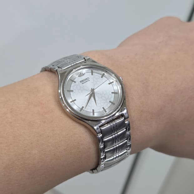 80s 빈티지 세이코 쿼츠 시계