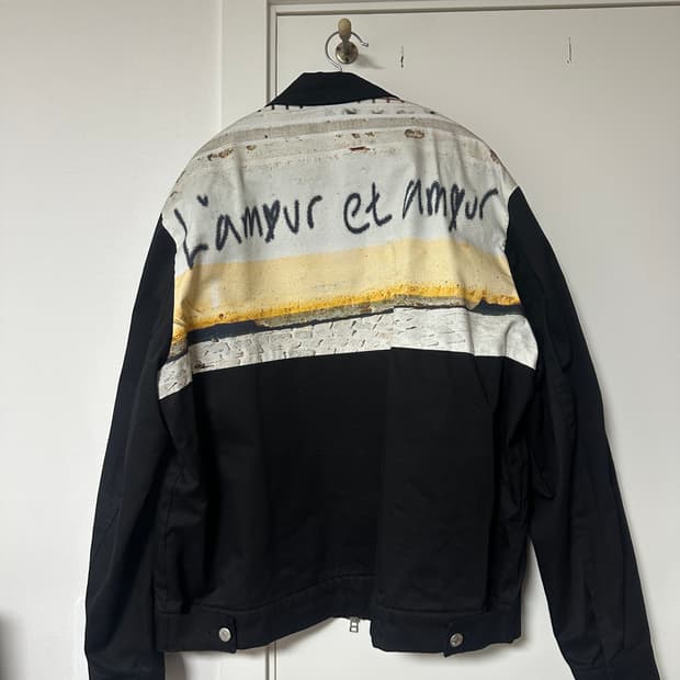 더뮤지엄비지터 블루종 L