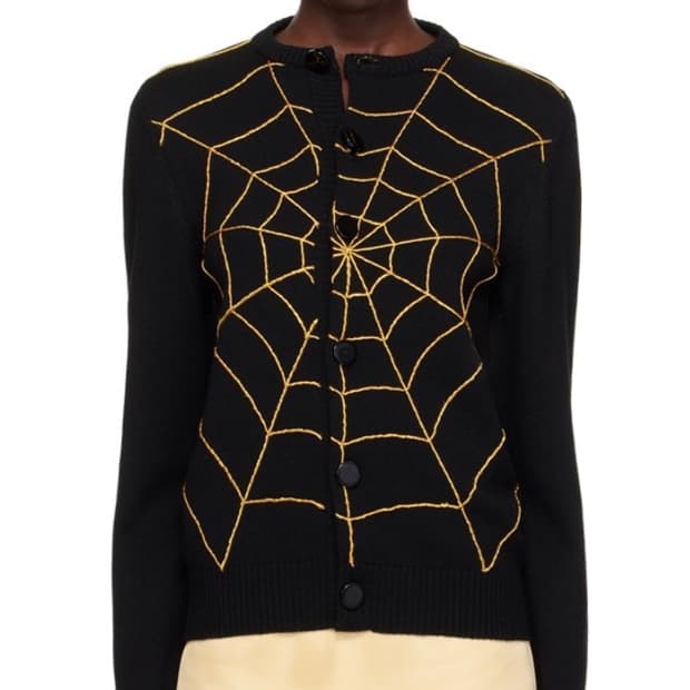 구매) 어니스트 더블유 베이커 스파이더 웹 가디건 