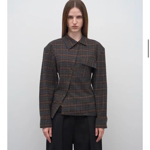 LCDC TM 엘씨디씨 티엠 check shirt