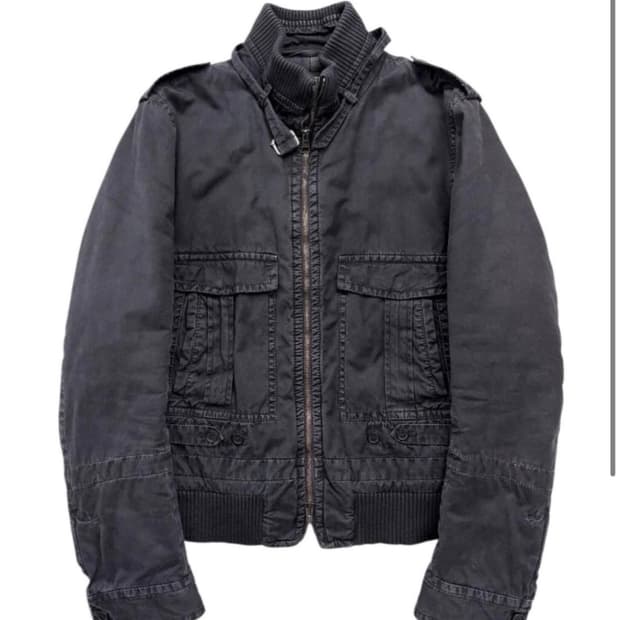 구매) 닐바렛 밀리터리 벨티드 자켓