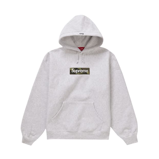 슈프림 카모 박스로고 후드 스웨트셔츠 23FW