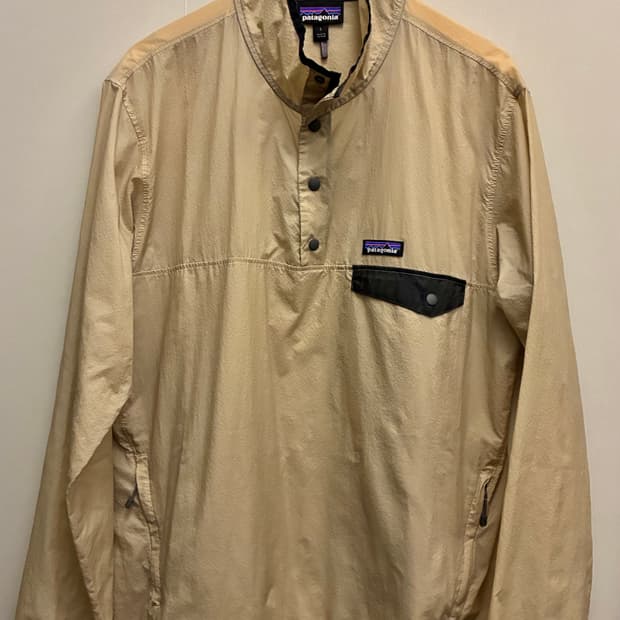 (L/105)파타고니아 나일론 신칠라 스냅 풀오버 아노락 바람막이