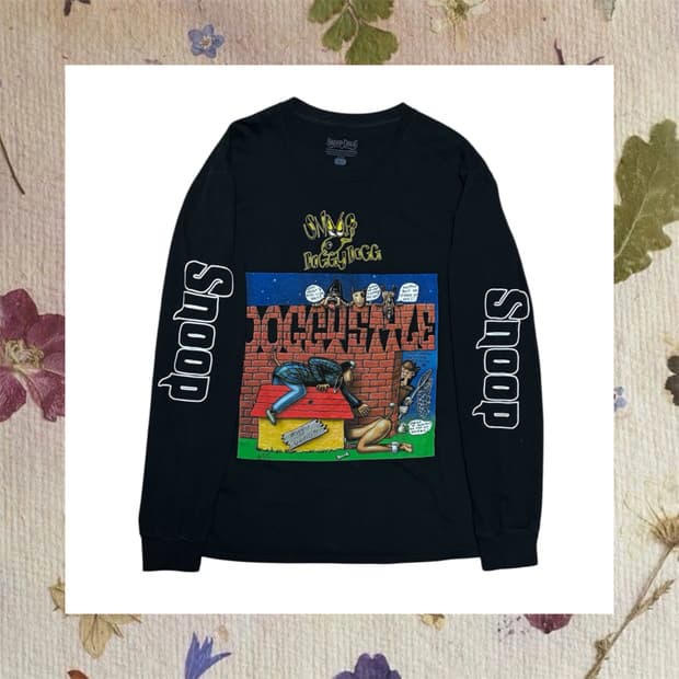 스눕독 프린팅 롱슬리브