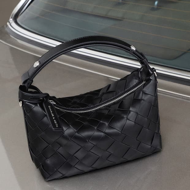 찰스앤키스 이벳 우븐 위빙백