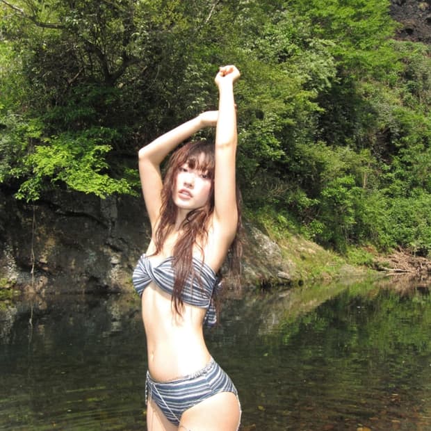 어스 지구 indie twist bikini (blue-green)