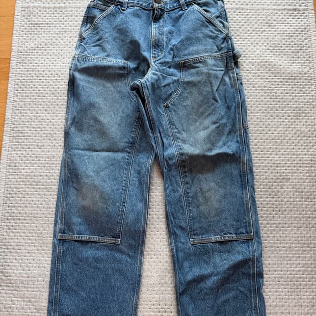 [34] 칼하트 더블니 워크팬츠 b73